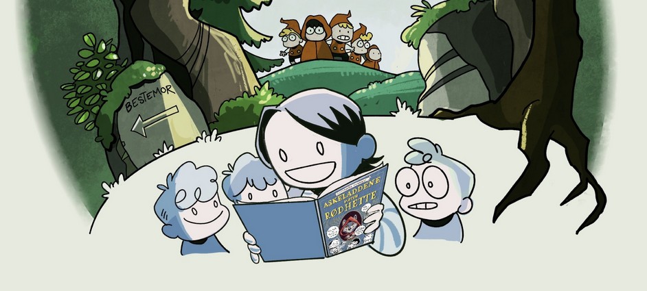 Familielørdag: Lag et helt nytt eventyr med tegneserieskaper Therese G. Eide